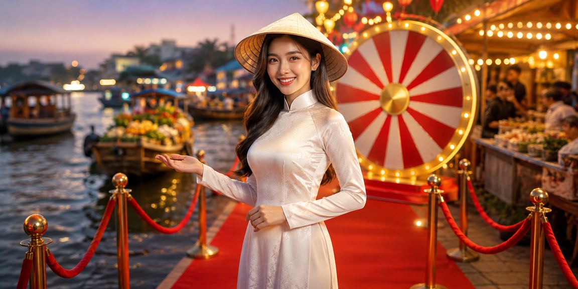 Chợ đêm Cần Thơ và không gian giải trí roulette trực tuyến về đêm